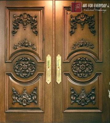 Custom architectural woodcarvings justify the time and expense involved in a custom remodel.