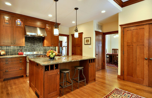 Craftsman Kitchen by Dallas Kitchen & Bath Designers Brooke B. Sammons via Houzz