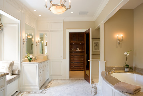 Traditional Bathroom by San Carlos Cabinets & Cabinetry Midland Cabinet Company via Houzz