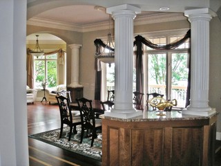 Traditional Dining Room by Minneapolis General Contractors Minnetonka Custom Homes, Inc