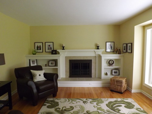 Traditional Living Room by Canton Kitchen & Bath Remodelers Fireplace Kitchen n Bath via Houzz