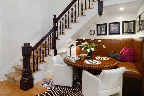 Transitional Dining Room by Hoboken Real Estate Agents Hudson Place Realty via Houzz