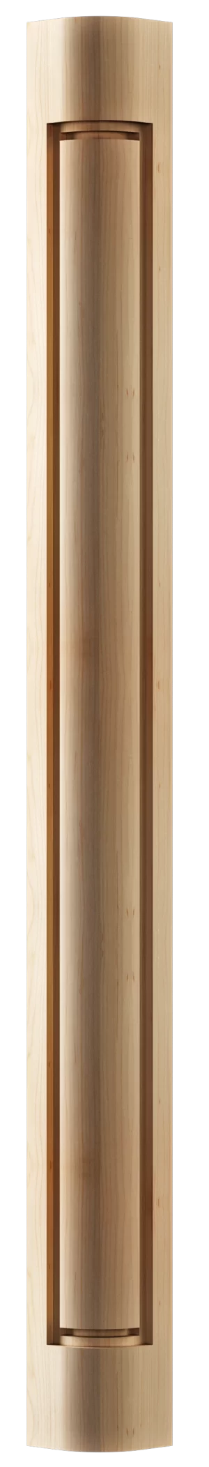 Decorative wood corner leg for mantels, vanities, or custom furniture