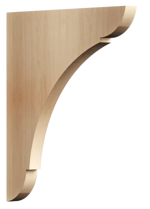 Classic corbel bracket used in kitchen island support