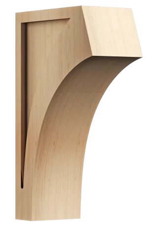 Elegant transitional bracket blending classic and modern styling from USA