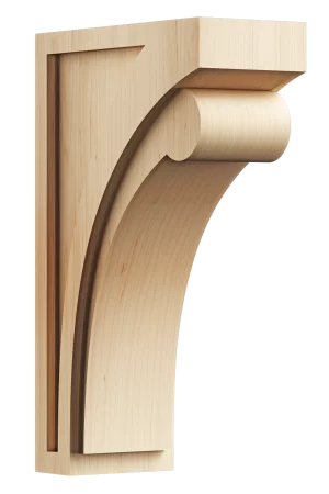 Balanced corbel design suitable for both classic and modern spaces