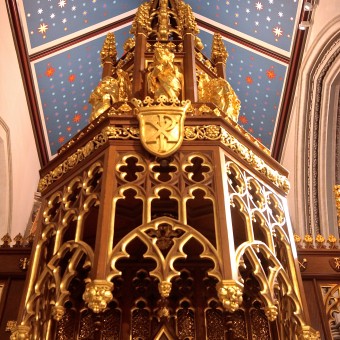 wooden interiors wooden sclupture wood modeling wood working custom design carve carved wood carving " St Mikes CathTO catholicTO St Michael Cathedral cathedral TO Toronto cathedral traceries corbels tabernacles crosses paschal candle church architecture architectural woodcarvings renovation sacredmusicconcert massofappreciation massofredeication SMCC "