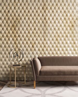 Acoustic Wall Panels: 3D Paneling, hexagon 3d wood panel, texture wood panel, Big Wall Decor, House Design, natural kitchen, Perfect Interiors Harmony Design, walnut, oak wood,