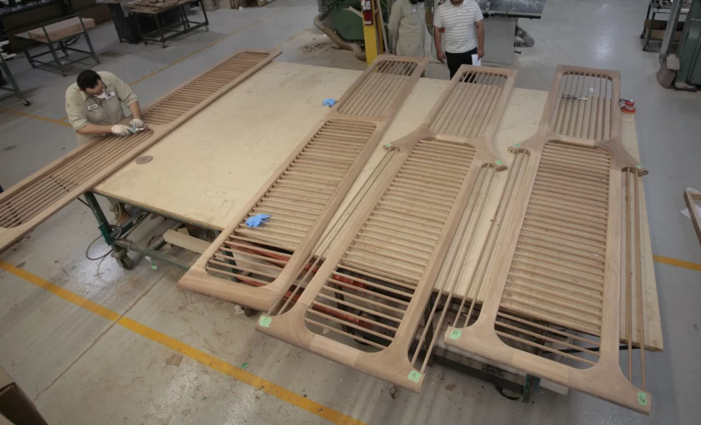 crafting architectural wood panels cnc machining process